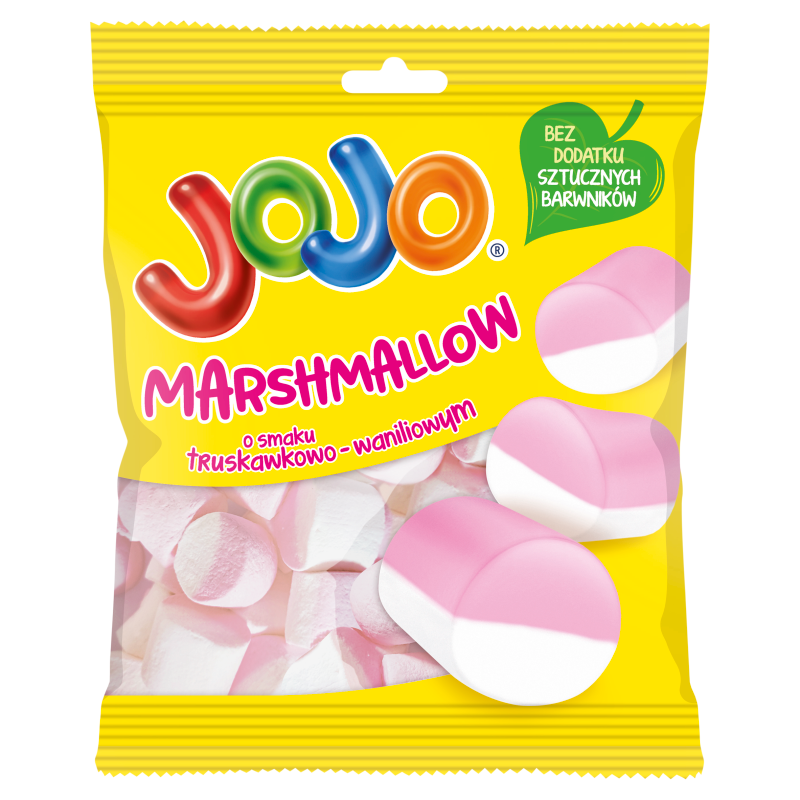 Jojo - Pianki o smaku truskawkowym i waniliowym