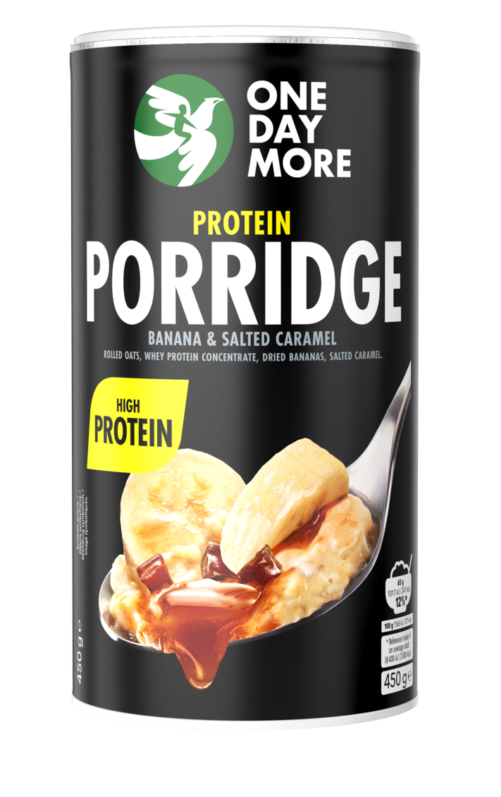OneDayMore Owsianka Proteinowa Bananowa ze słonym karmelem 450g