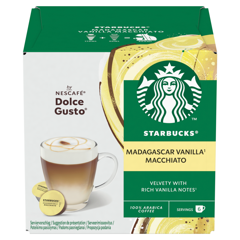 STARBUCKS STARBUCKS do Dolce Gusto MACCHIATO VANILLA |