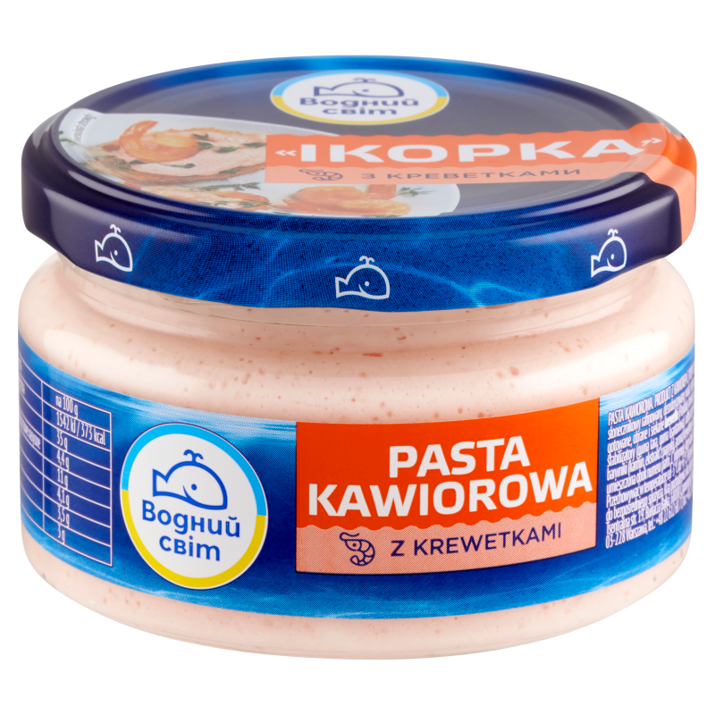 Pasta Z Kawiorem Krewetka Wodny Świat, 160G