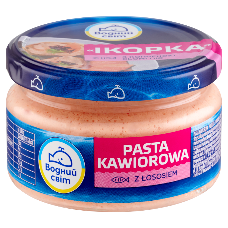 Pasta Z Kawiorem Łosoś Wędz. Wodny Świat, 160G