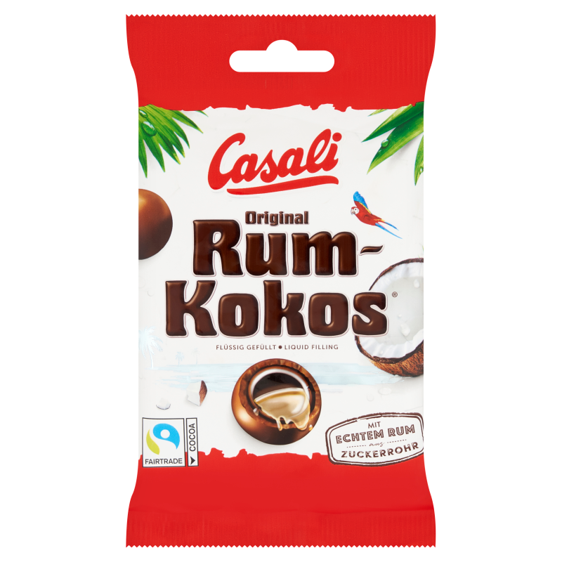 Draże CASALI Rum-Kokos Mleczna Czekolada 100g GCAS.1500
