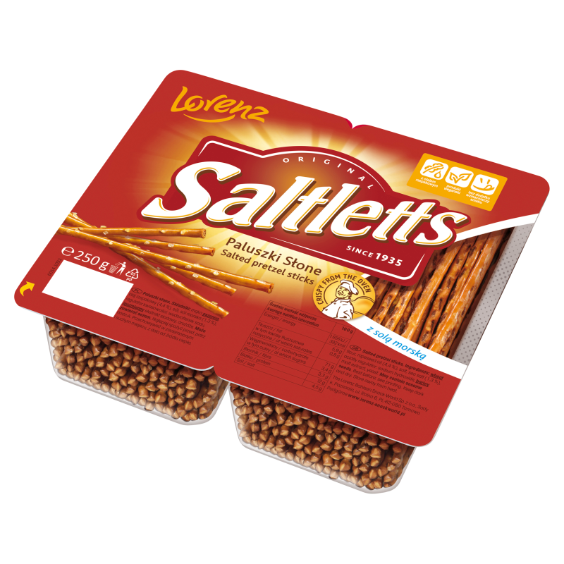 Saltletts SALTLETTS SŁONE PALUSZKI TRAY 250G zakupy dla domu i biura! 27571868