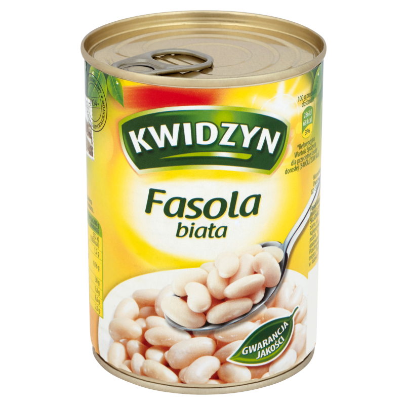 Kwidzyn Fasola biała konserwowa 400 G