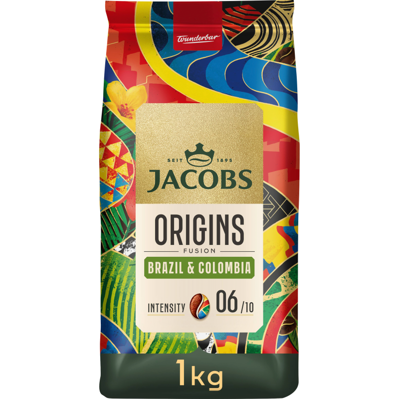 Kawa JACOBS Origins Fusion Brazil & Colombia 1kg