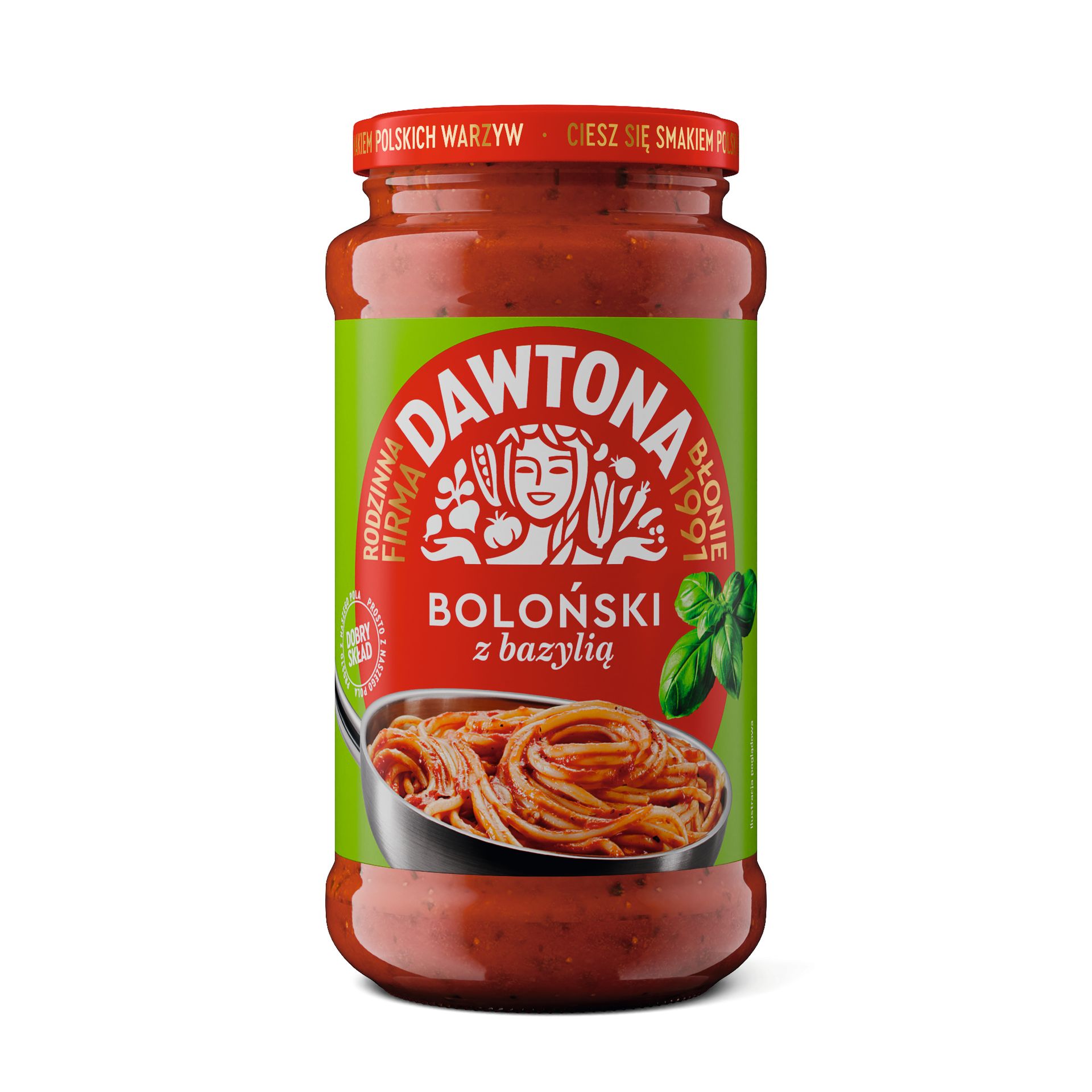 Dawtona Sos boloński z bazylią 520 g