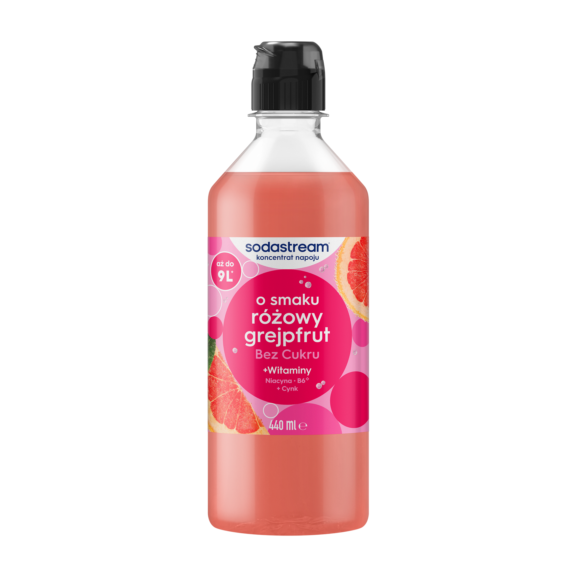 Syrop do saturatorów SODASTREAM Grejpfrut Zero 440 ml bez cukru