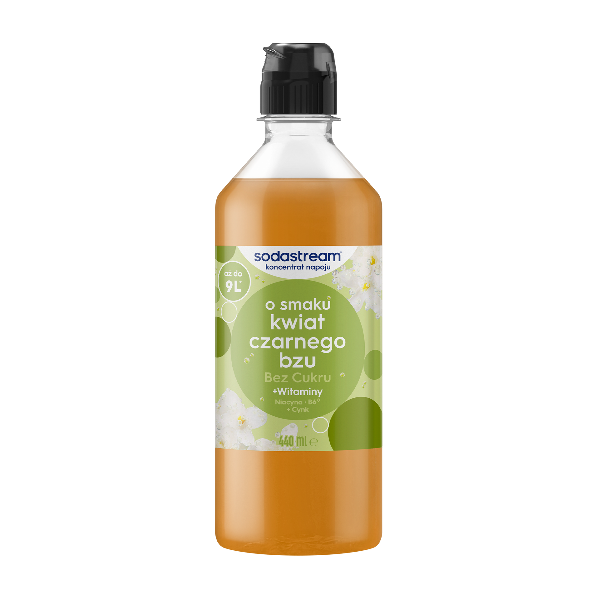 Syrop do saturatorów SODASTREAM Kwiat bzu 440 ml bez cukru