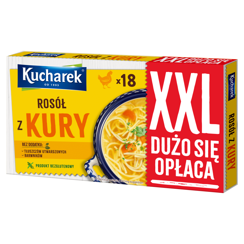 Prymat Kostka rosołowa z kury 180 g Kucharek