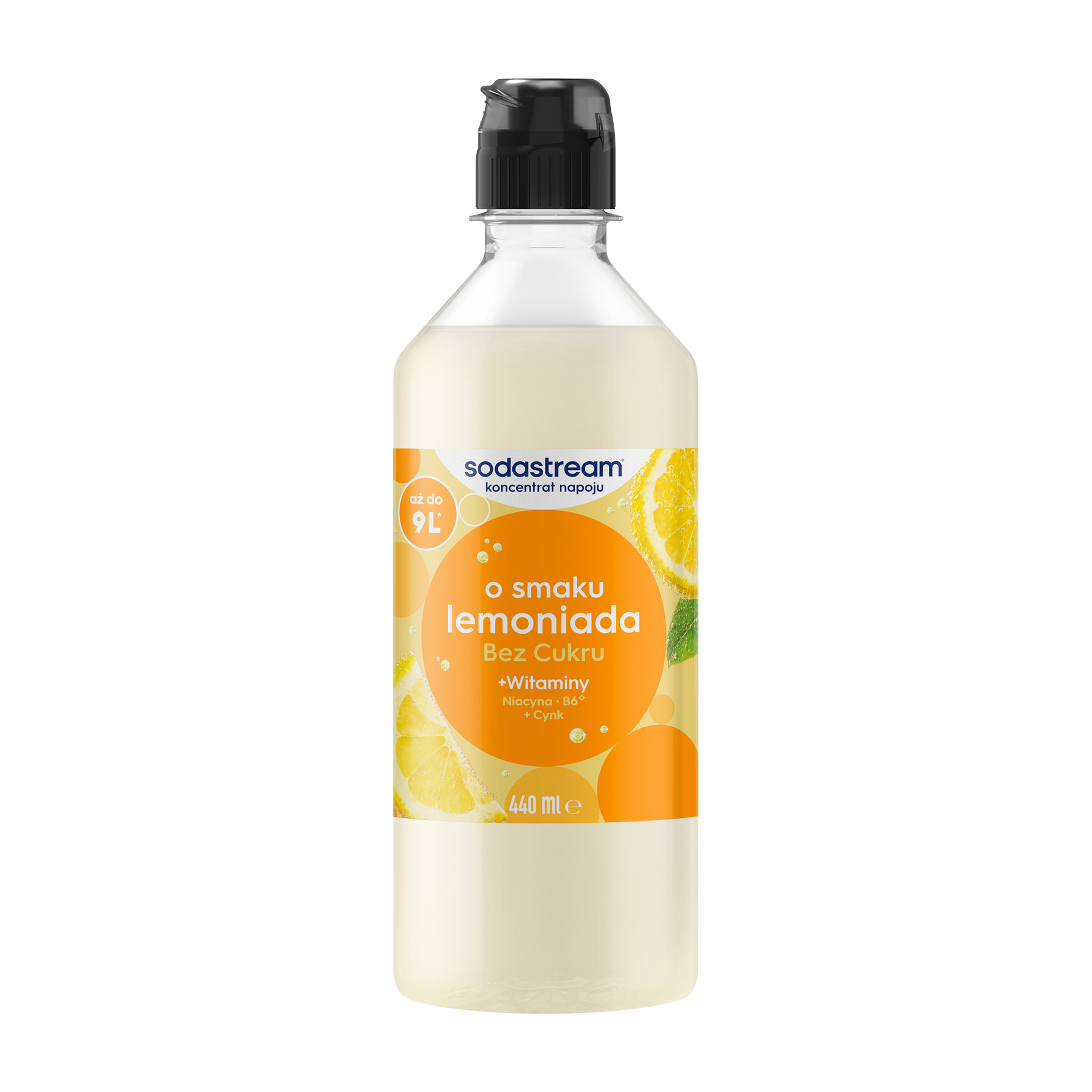 Syrop do saturatorów SODASTREAM Lemon 440 ml bez cukru