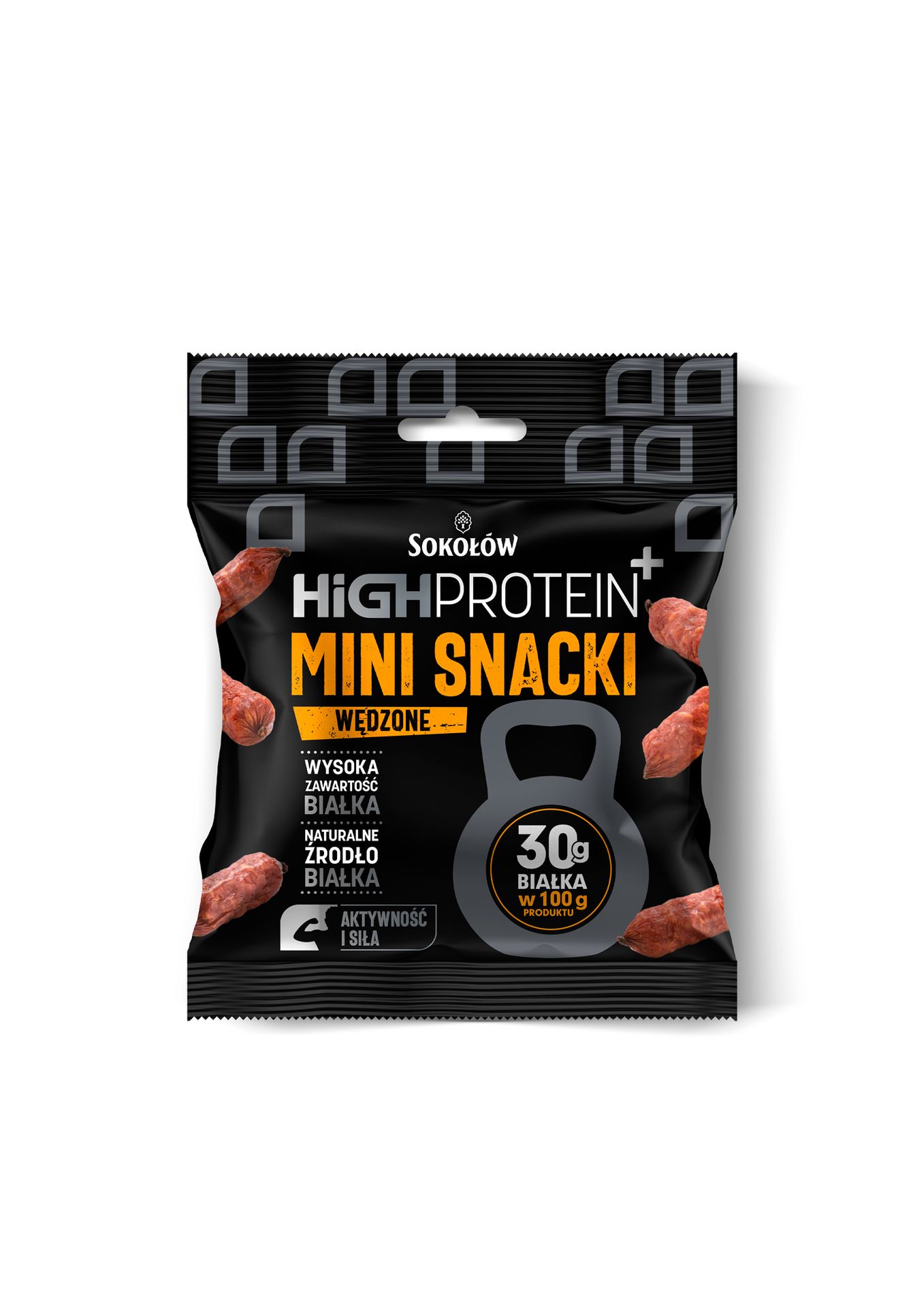 Kiełbasa wieprzowa Snack Protein 60g