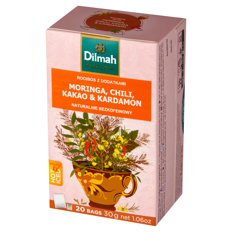 Dilmah Napar Moringa Chili Kakao & Kardamon ex20