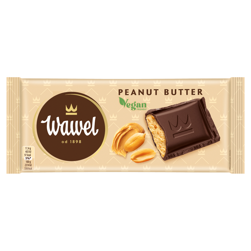 Wawel Czekolada nadziewana Peanut Butter Vegan Friendly 87g