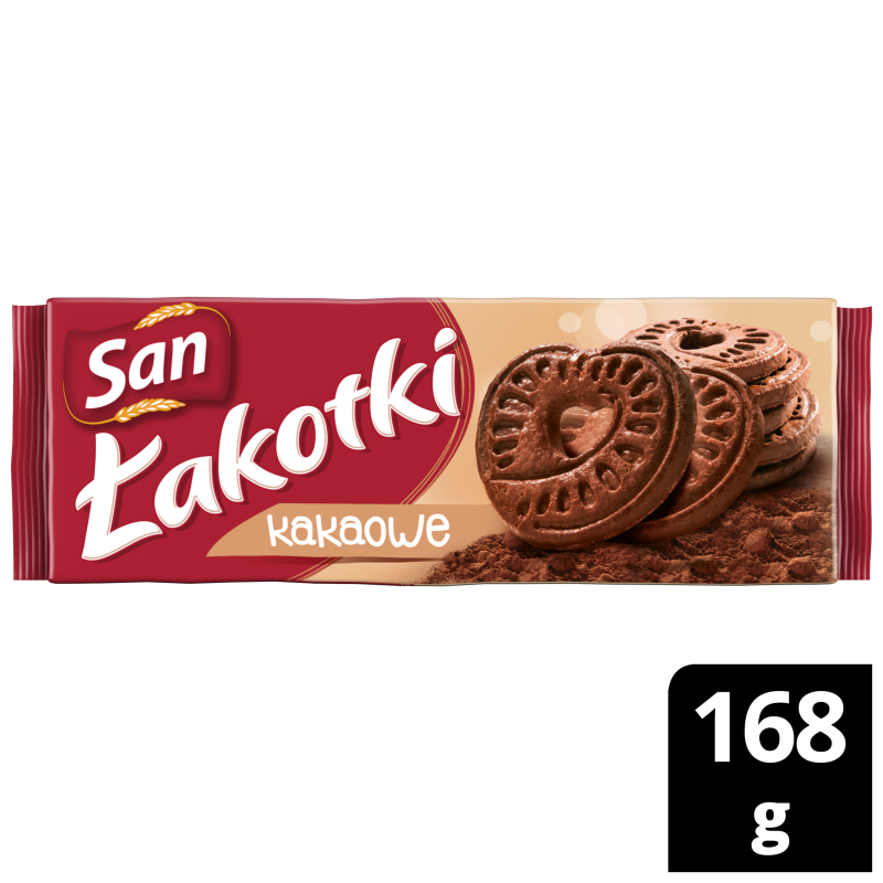 San ŁAKOTKI KAKAOWE 168G