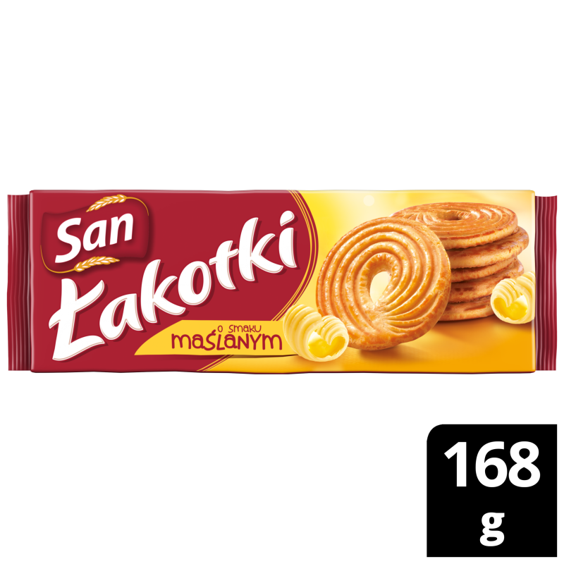 San ŁAKOTKI MAŚLANE 168G