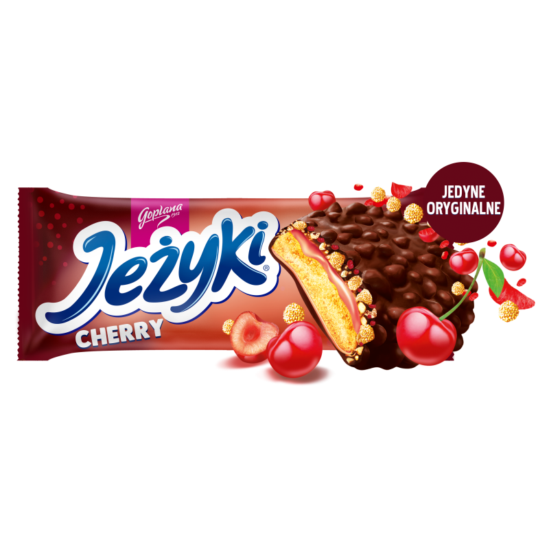 COLIAN JEŻYKI DARK CHERRY Z ALKOHOLEM 140G