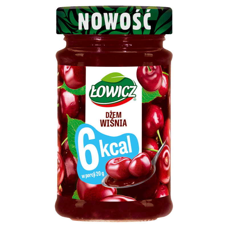 Łowicz Dżem wiśnia 200 g