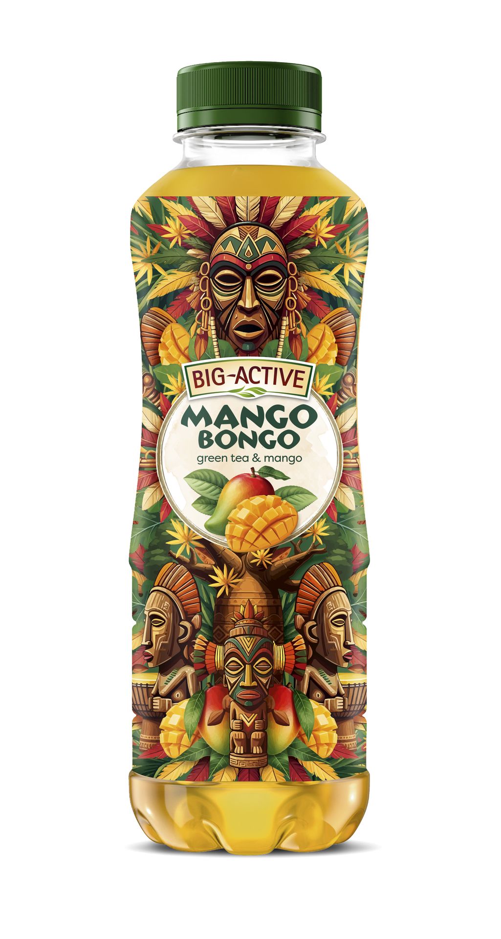 Big-Active Mango Bongo Napój owocowo-herbaciany o smaku mango 500 ml