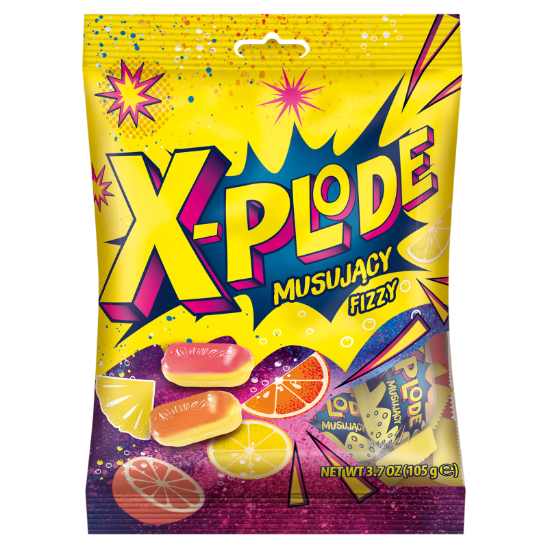 WAWEL Twarde karmelki musujące X-Plode