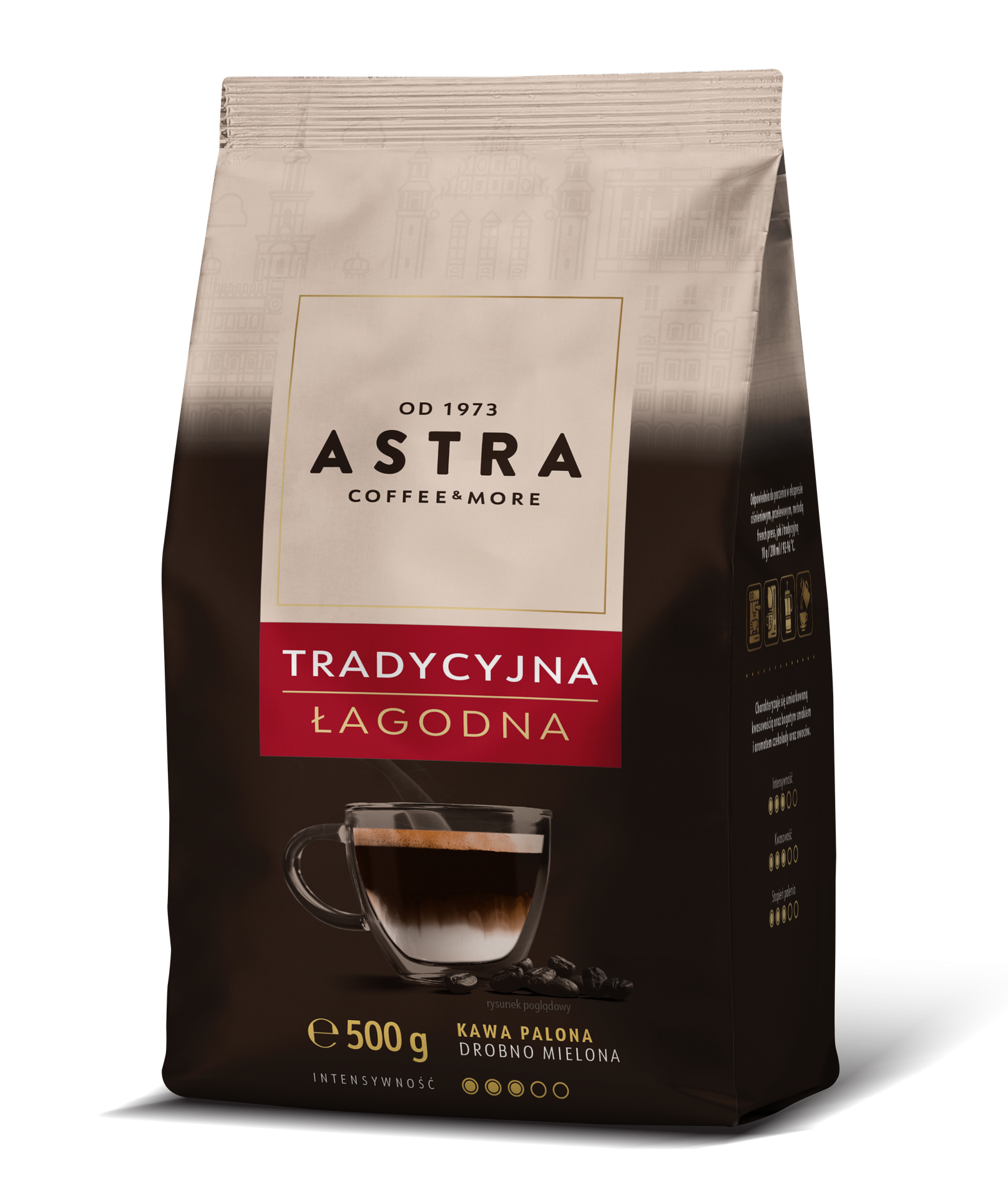 Astra Kawa Łagodna Delikatny Smak 550 g