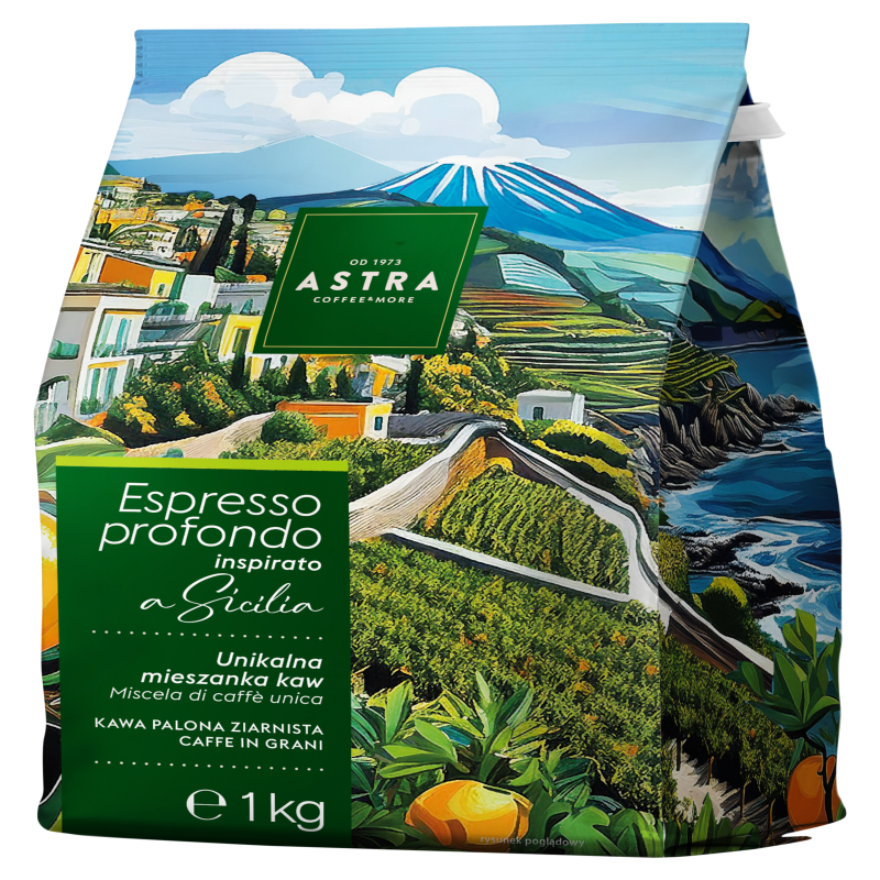 Astra Espresso Profondo Inspirato a Sicilia 1 kg kawa ziarnista