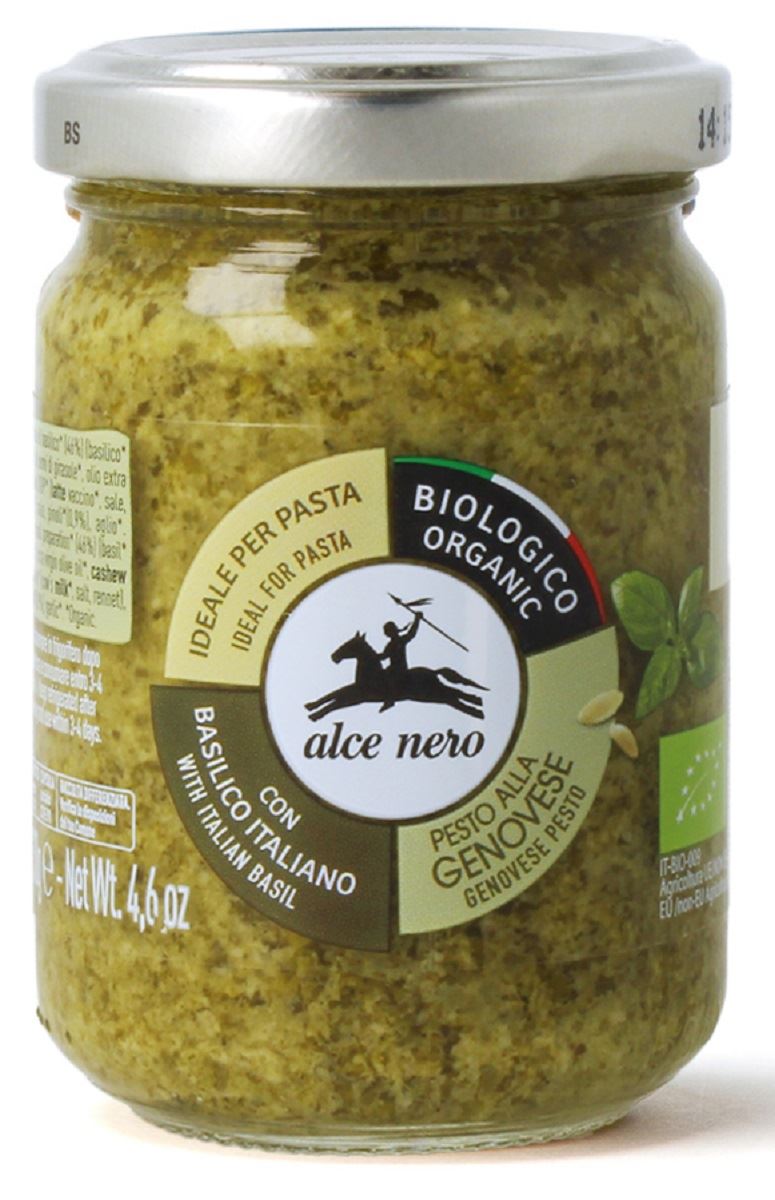 Alce Nero PESTO GENOVESE (SOS BAZYLIOWY) BIO 130 g
