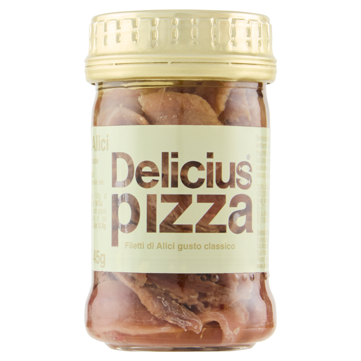 DELICIUS Filety anchois do pizzy