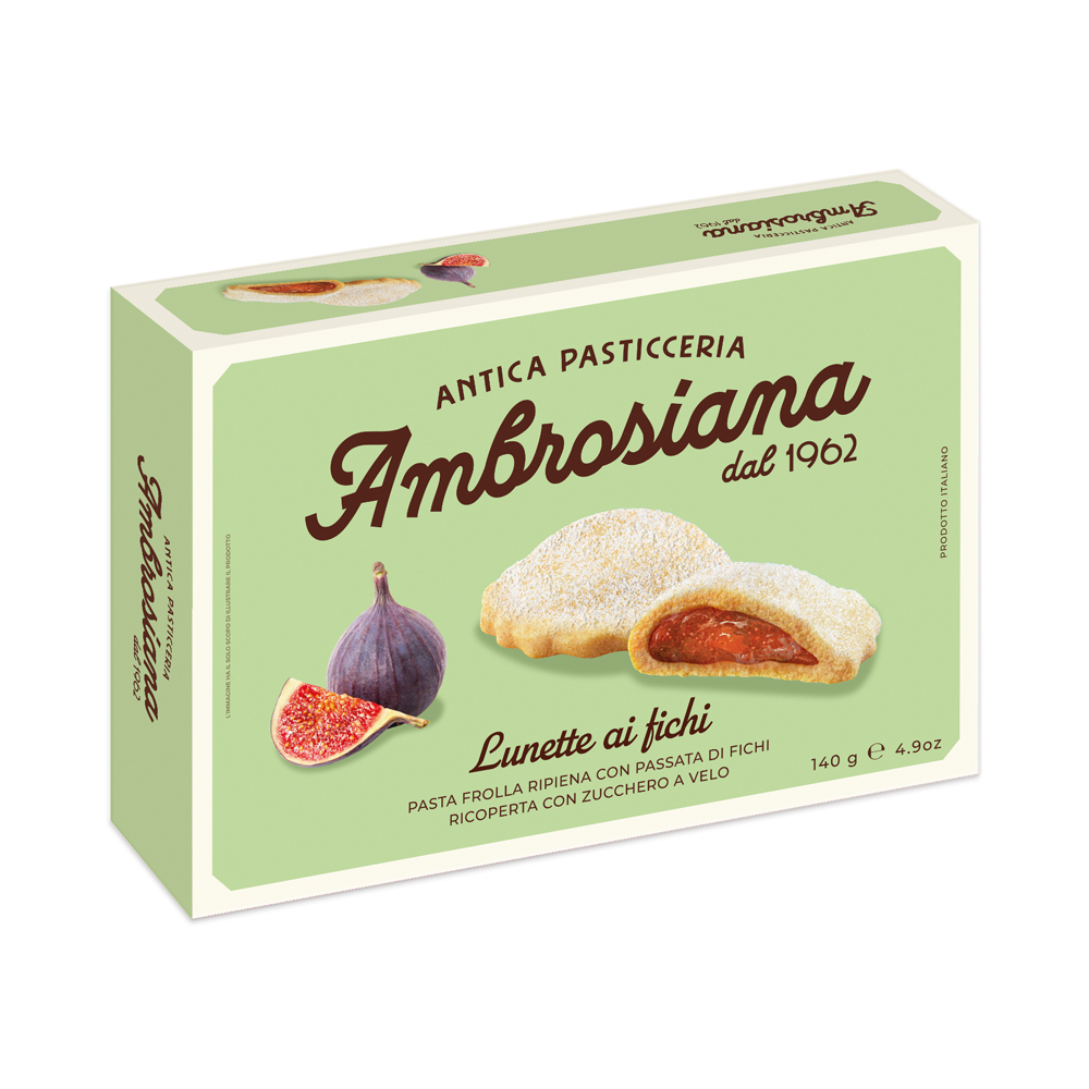 AMBROSIANA Kruche ciastka z nadzieniem figowym