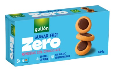 Gullón Ciasteczka oblane czekoladą 186 g