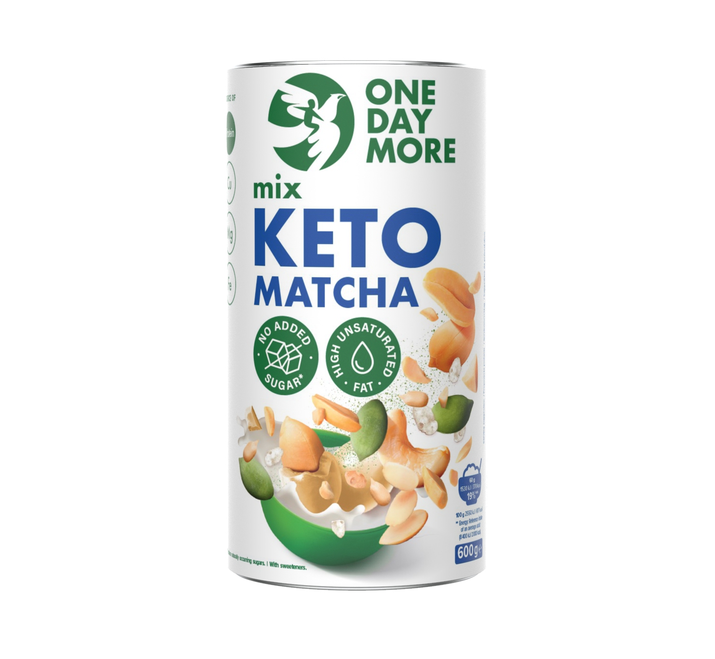 OneDayMore Mix Keto o smaku Matcha 600g
