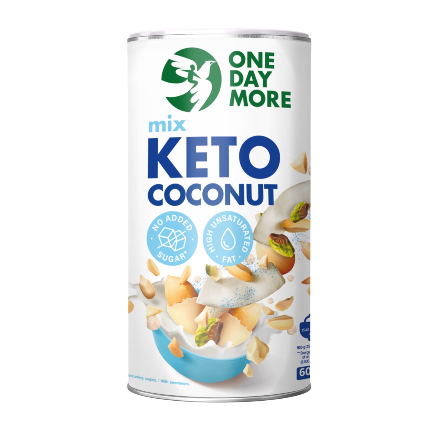 ONE DAY MORE Musli kokosowe KETO (bez dodatku cukru)