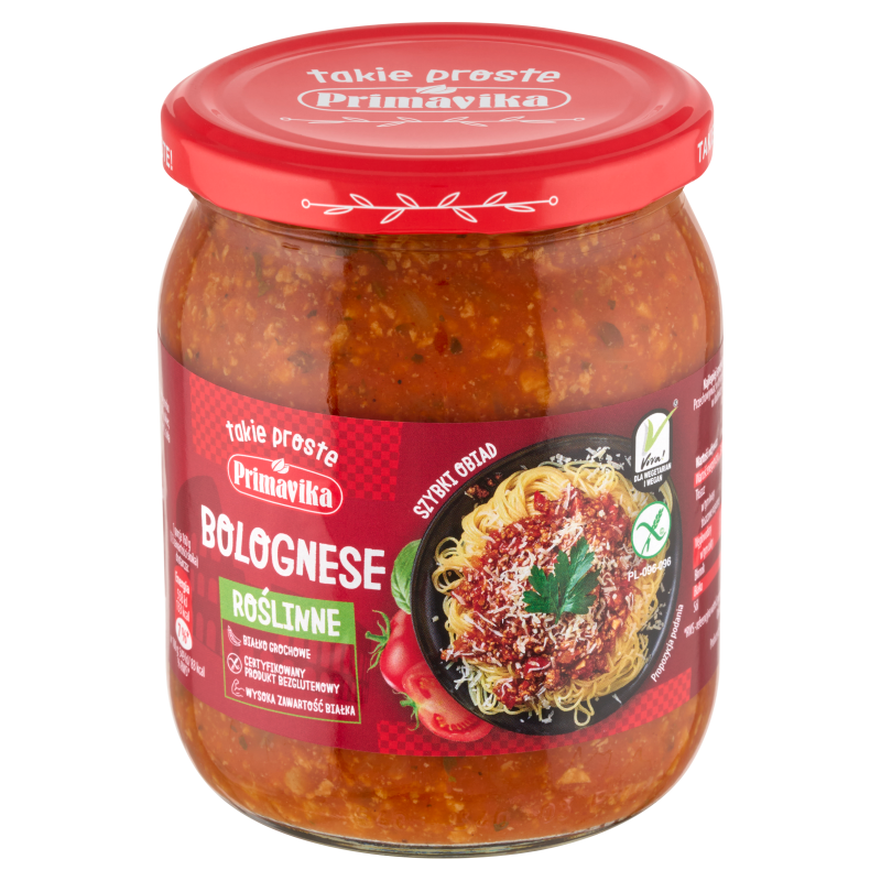 Bolognese Roślinne 470g - Primavika