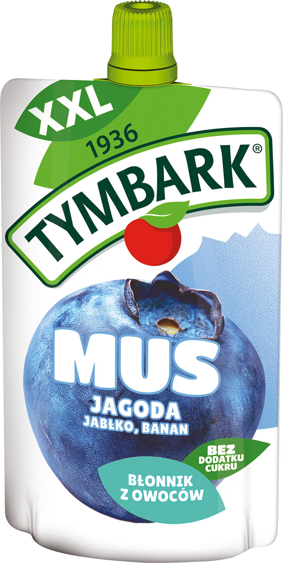 Tymbark Mus jabłko banan jagoda 200 g
