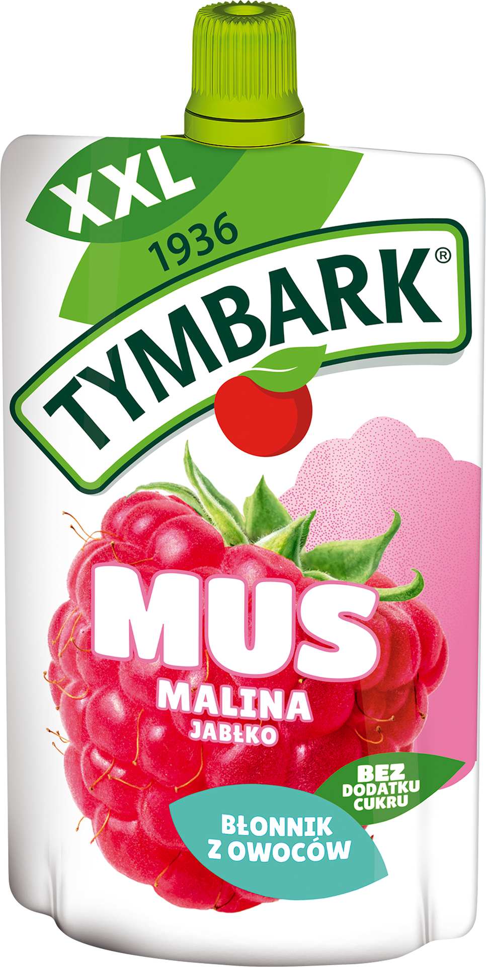 Tymbark Mus jabłko malina 200 g