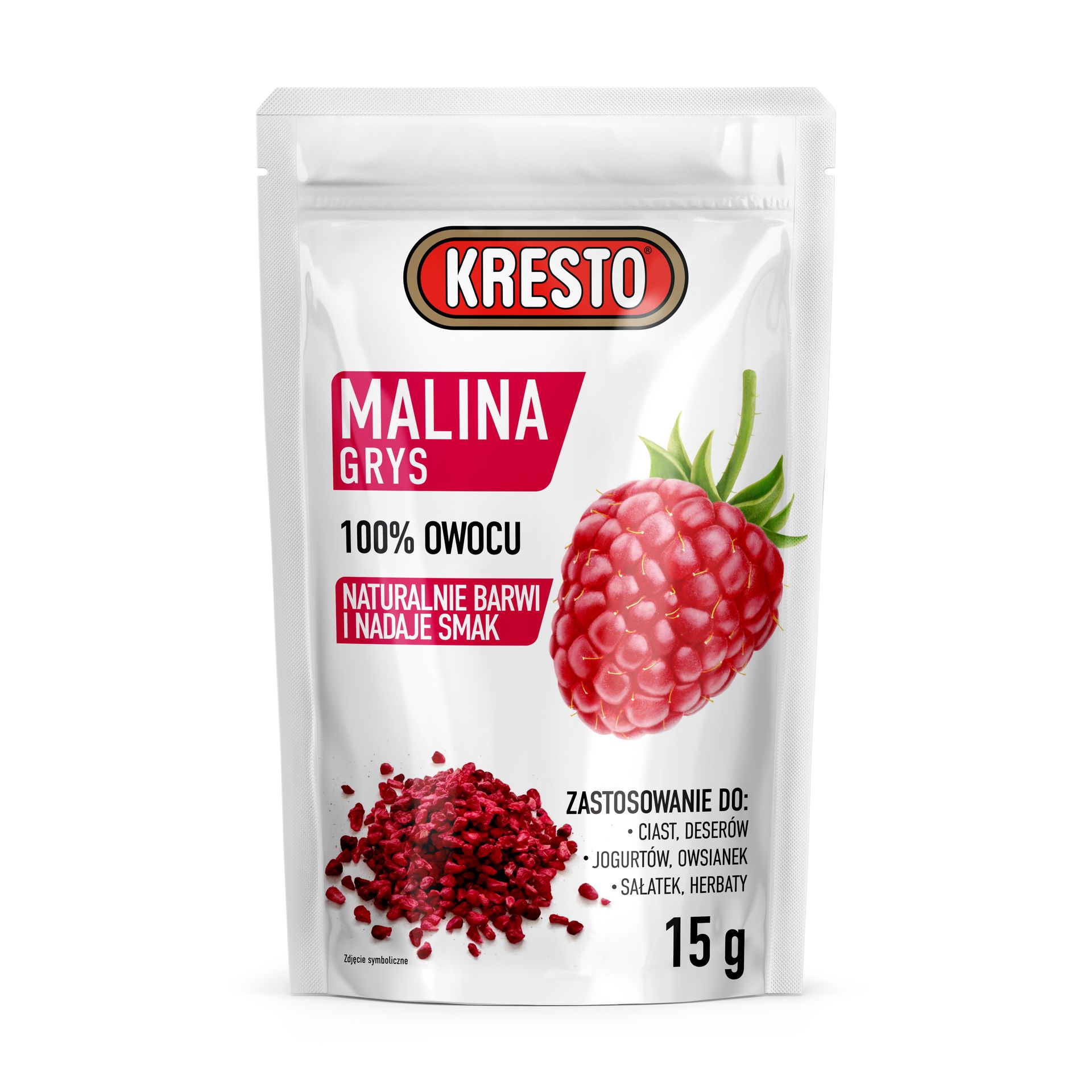 Kresto Malina Gryzz chrupiąca przekąska 15 g