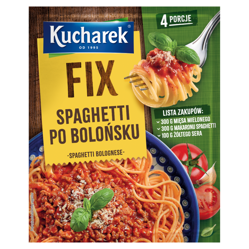 Kucharek Fix Spaghetti Bolońskie 41g