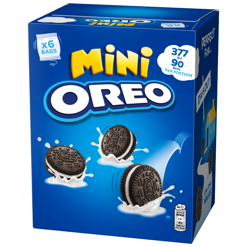 Oreo Mini ciasteczka klasyczne 114 g