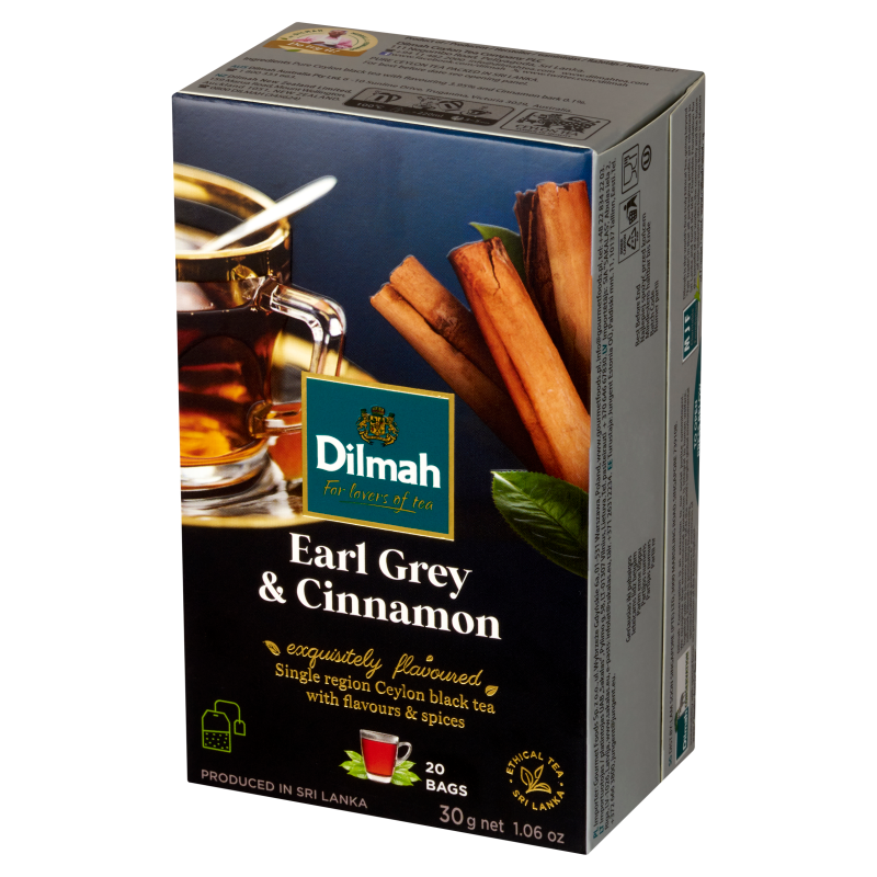 Dilmah Herbata arom. Earl Grey i Cynamon 20tor