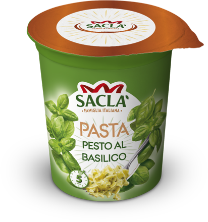 SACLA Makaron tagliatelle z pesto bazyliowym