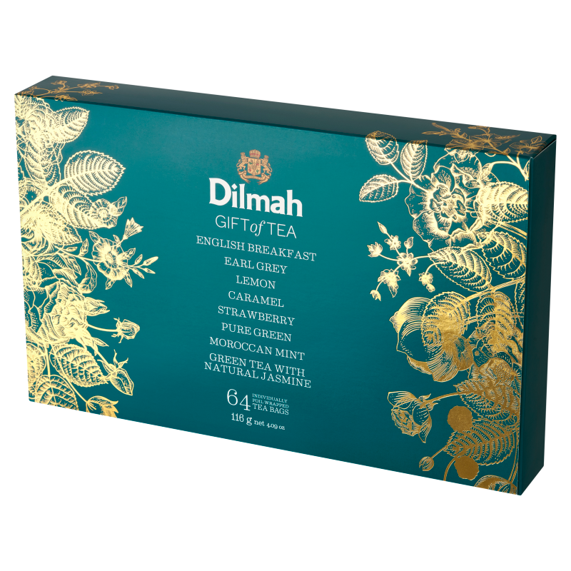 Dilmah Gift of Tea Gift of Tea Pack Herbata Różna 64 torebki Kopertowana