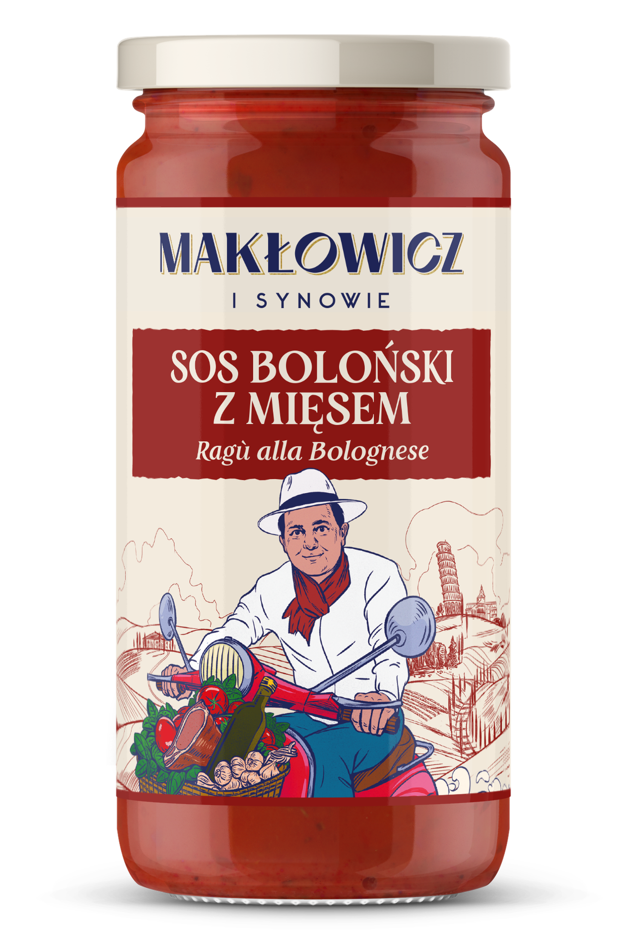 Makłowicz i synowie Sos boloński z mięsem 400g