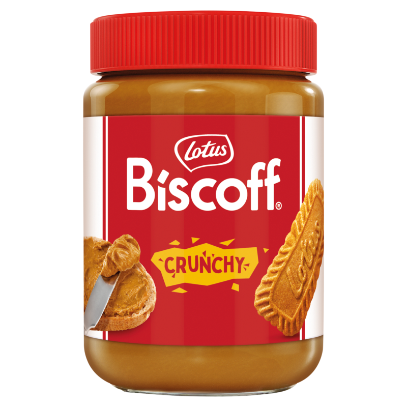 Krem ciasteczkowy Lotus Crunchy 380g belgijski z herbatników Lotus Biscoff
