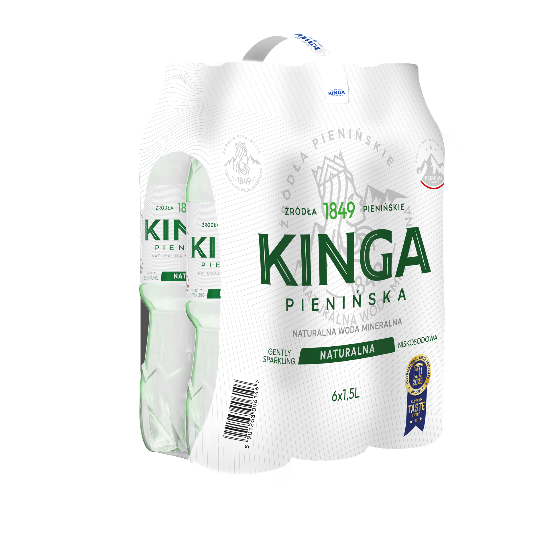 KING PIEN WODA 1,5L NAT MIN