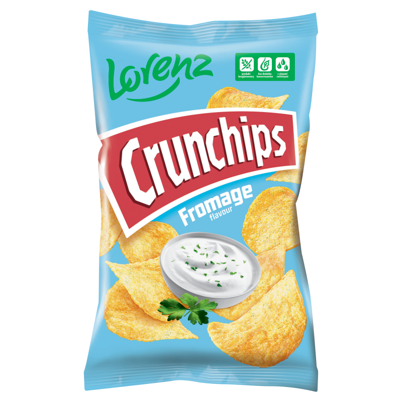 Crunchips o smaku sera fromage 130 g