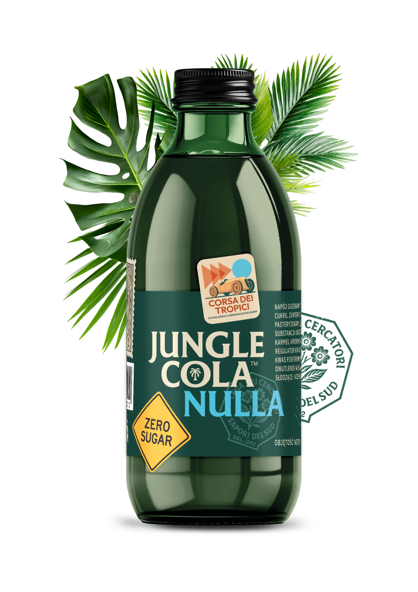 Jungle Cola a 0 cukru napój 330ml