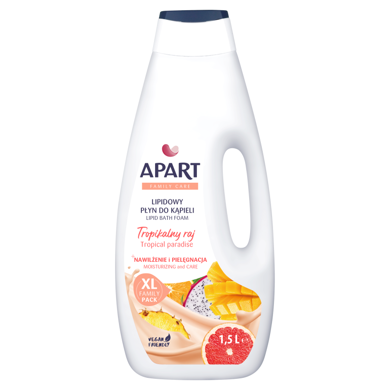 APART Floral Care pielęgnacyjny płyn do kąpieli 1500 ml Tropikalny Raj