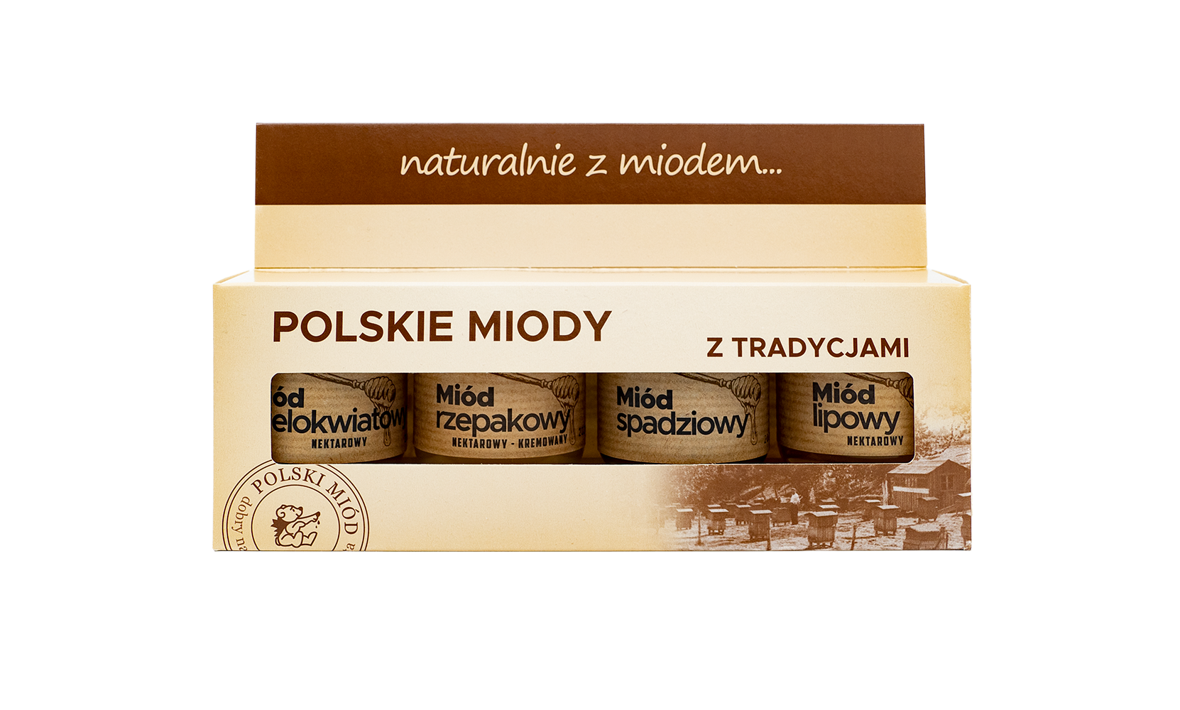 Łysoń Zestaw polskie miody - Łysoń - 4x50g 01611