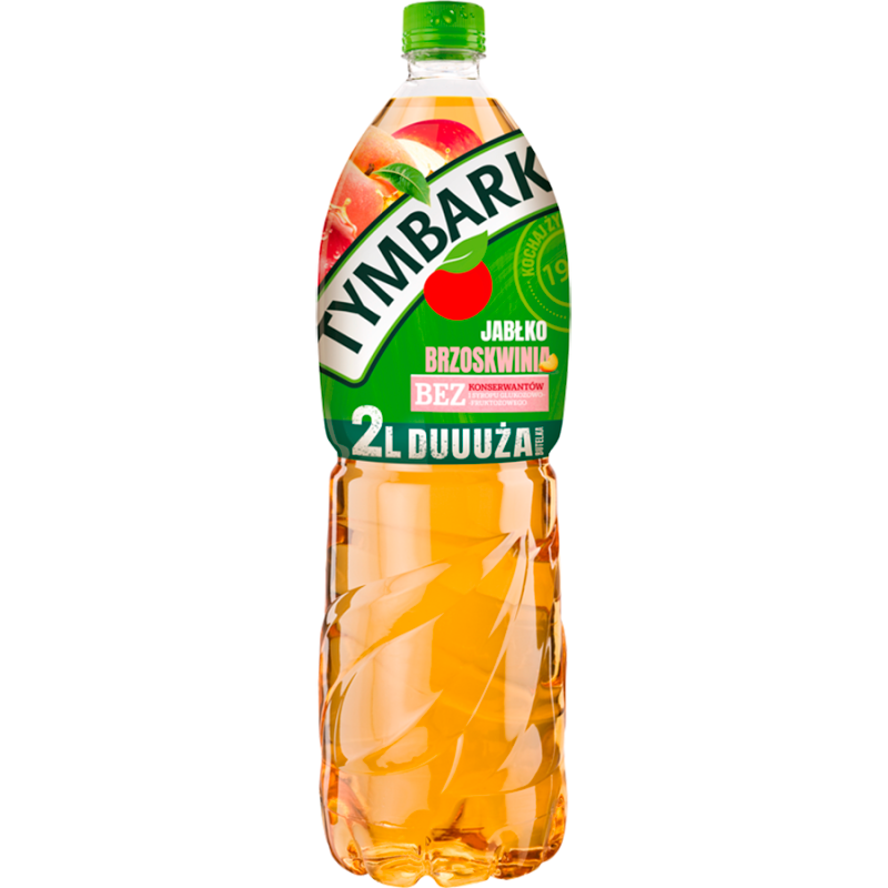 TYMBARK Jabłko brzoskwinia Napój PET