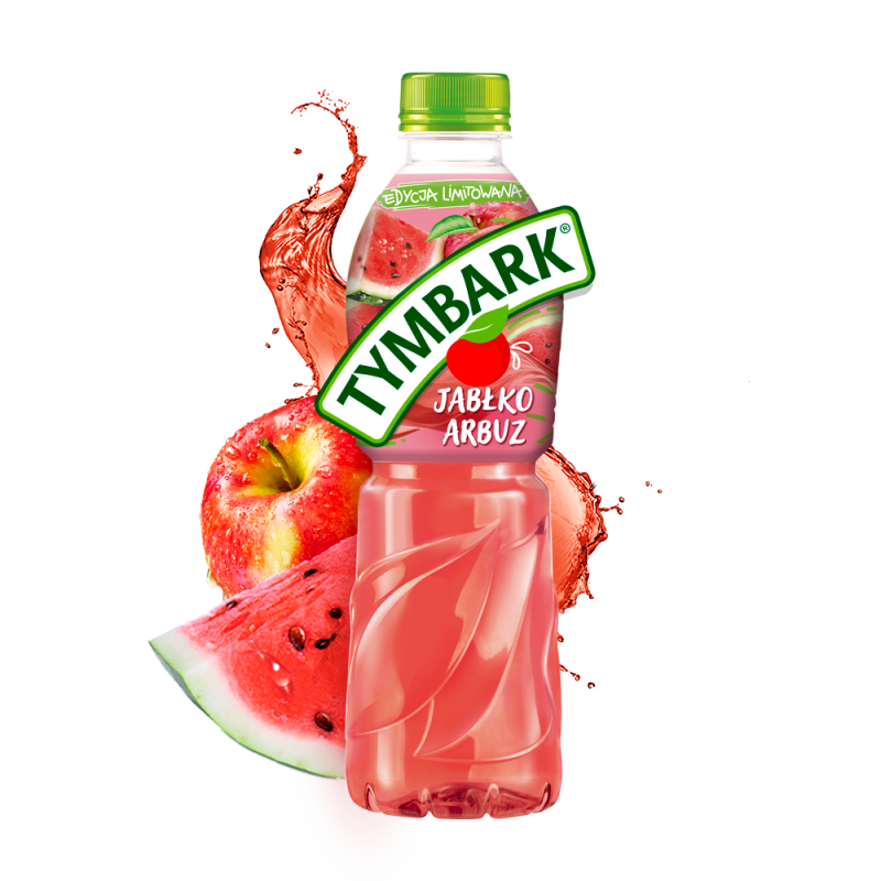 Tymbark Napój owocowy jabłko arbuz 500 ml
