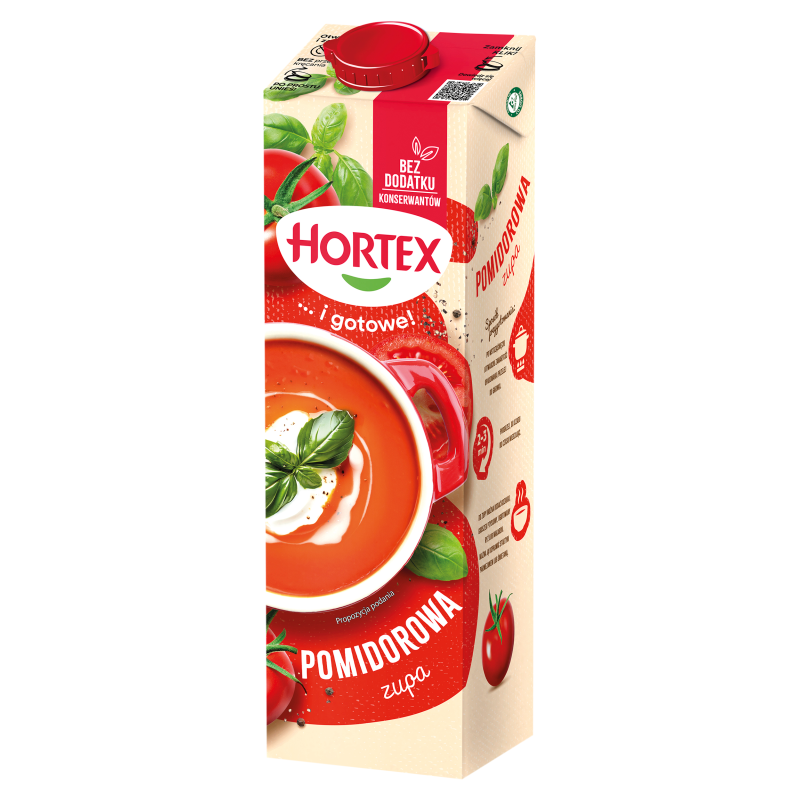 Zupa pomidorowa Hortex w kartonie 1 litr